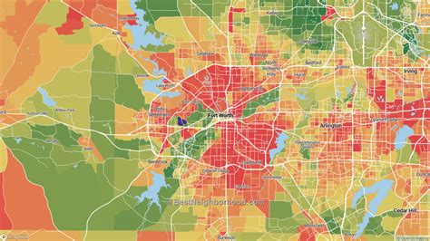 The Best Neighborhoods in Fort Worth, TX by Home Value ...