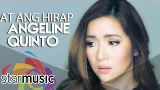 At Ang Hirap Chords - Angeline Quinto (Music Video) - ChordU