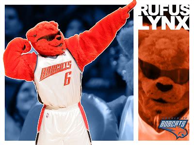 NBA Basketball Mascots: Charlotte Bobcats Rufus D. Lynx Pictures