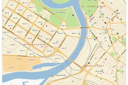 Auto Mapa Beograda Sa Ulicama – superjoden