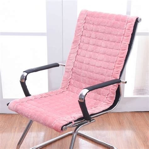 Cotton Office Chair Cushions Super Soft Computer Chair Seat Pad Rectangle Anti slip Chair ...