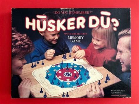 1991 Hūsker Dū Do You Remember Match the Pictures Memory | Etsy | Do you remember, Memory board ...