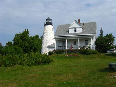 Castine, Maine | Dyce Head Lighthouse was first lit in 1828 ...