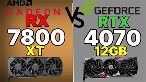 RX 7800 XT VS RX 7900 XT VS RTX 3080 VS RTX RX 6900 XT VS RX 6950XT VS RTX 4070 2K GAMING ...