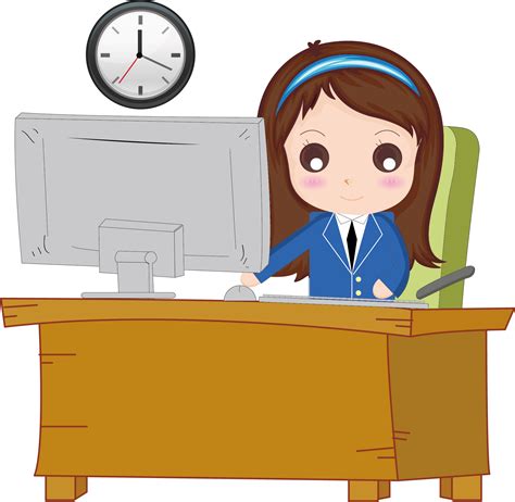 Working clipart office work, Working office work Transparent FREE for download on WebStockReview ...