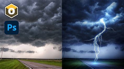 How to Add Lightning with Photoshop and Optics by Boris FX