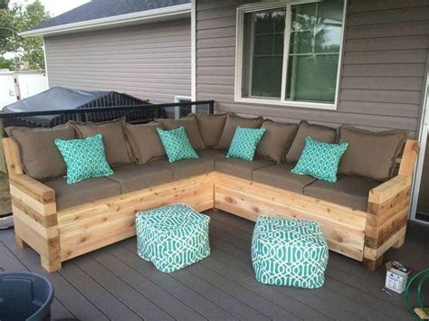 17 Easy And Simple DIY Patio Furniture Design Ideas | Diy patio furniture cushions, Wooden patio ...