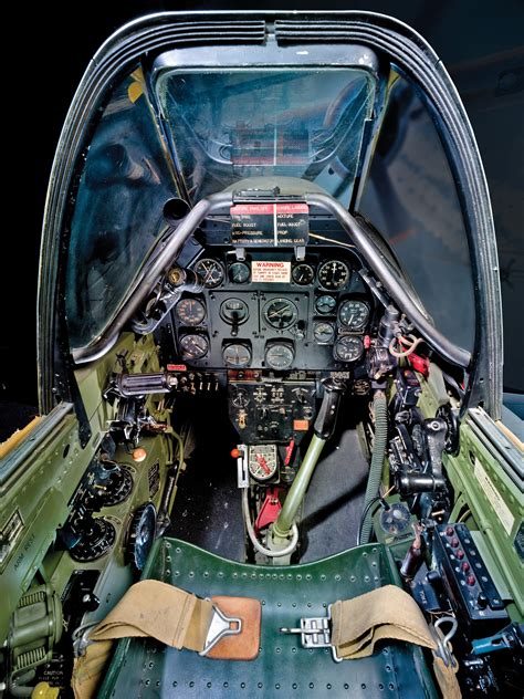 Cockpit of the P-51D at the National Air and Space Museum, Washington DC, USA : r/WWIIplanes