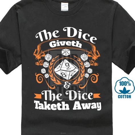 Dungeons And Dragons Shirt Dnd Shirt D&D Shirt The Dice Giveth Premium ...