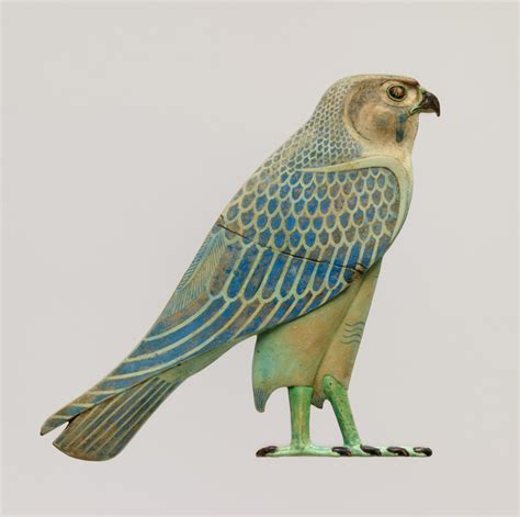 Horus falcon inlay, made in Egypt in the 4th... - to love many things