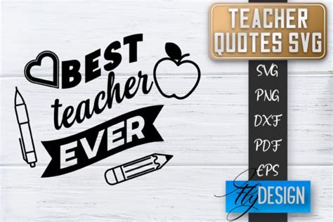 Teacher SVG | Teacher Quotes SVG | Graphic by flydesignsvg · Creative Fabrica