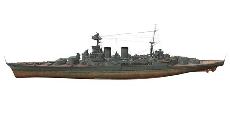 British Battleship – Tier VII – HMS Hood – Pictures, Armour & Stats