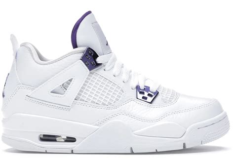 Jordan 4 Retro Metallic Purple (GS) - 408452-115 - GB