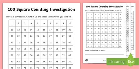 Identifying Number Pattern Rules With A 100 Square Activity | lupon.gov.ph