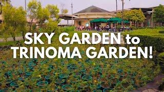 SM North EDSA Sky Garden to Trinoma Garden | Walking To... | Doovi