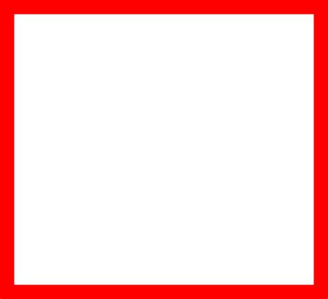 red square png - Clip Art Library