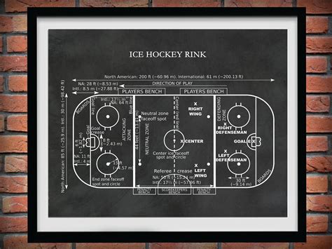 Ice Rink Markings