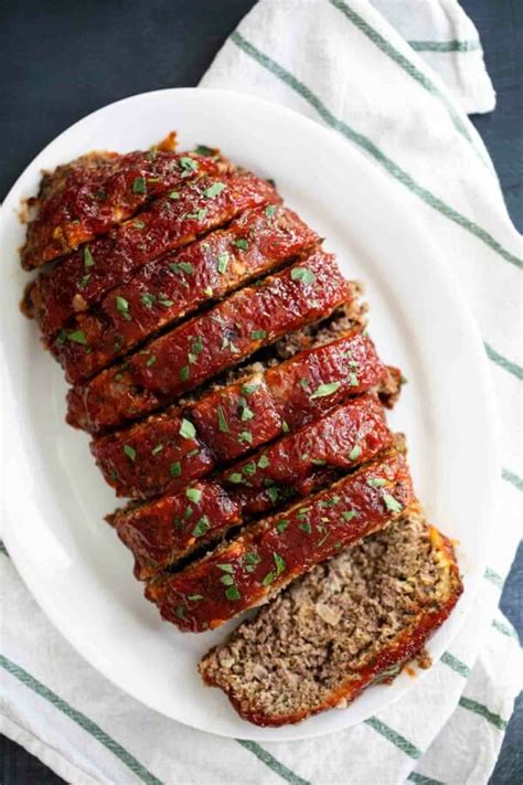 Traditional Meatloaf Recipe with Glaze - Taste and Tell