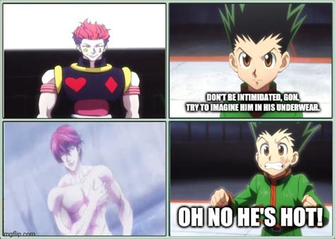 Hxh Hisoka Memes Just a bunch on hxh comics including killugon leopika ...