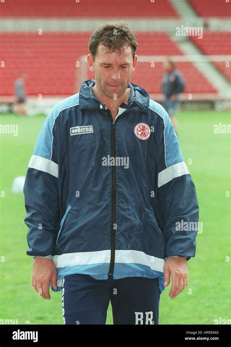 BRYAN ROBSON MIDDLESBROUGH MANAGER 20 May 1997 Stock Photo - Alamy