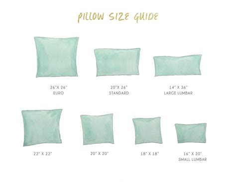 Small sofa, Pillows, Pillow size guide