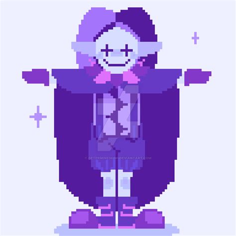 Jevil (Pixel Art) by DeterminedKiwi on DeviantArt