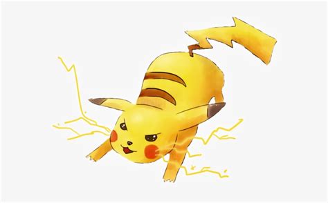 Thunderbolt Drawing Pikachu - Pikachu Thunderbolt Png PNG Image ...