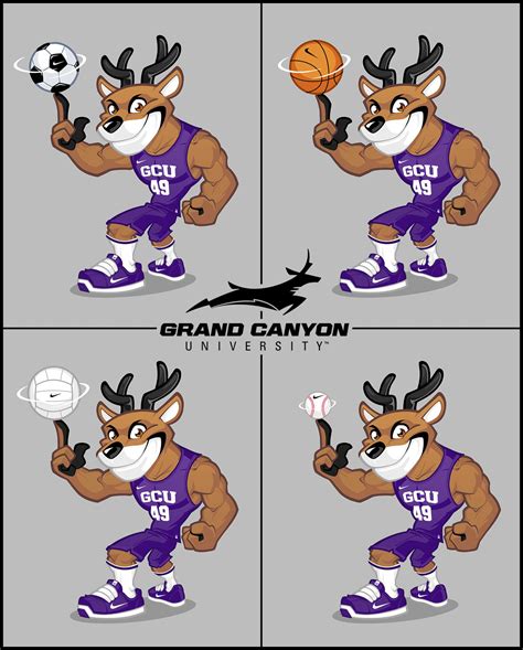 Sport Mascot character: Grand Canyon University by SOSFactory on DeviantArt