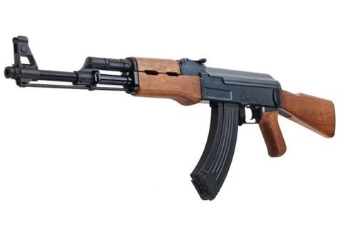 BONEYARD ARMY AK47 AEG Airsoft Rifle (Plastic Wood) | RedWolf