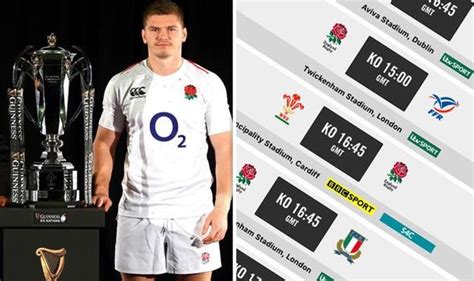 England fixtures: When do England play in the Six Nations? TV schedule ...