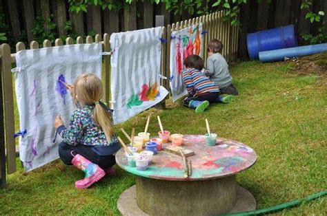 Creative Area Ideas for Early Years | Creative area, Eyfs outdoor area, Toddler activities