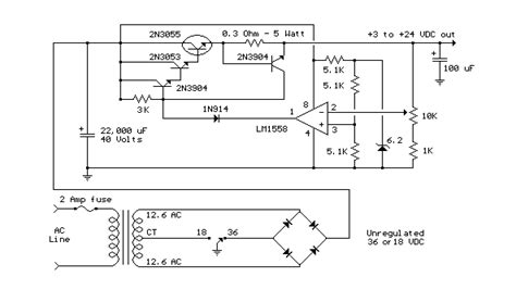 Variable Power Supplies Projects and Circuits