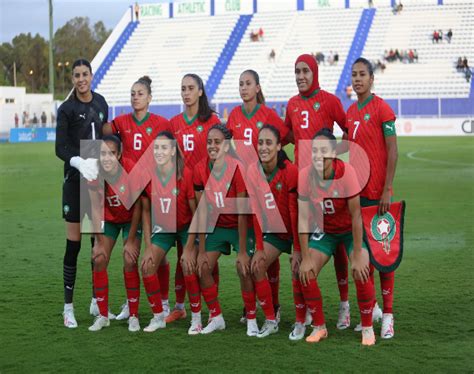 Foot féminin (match amical) : Maroc VS Zambie – Map Photo