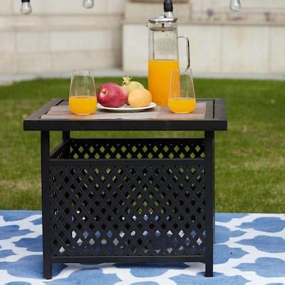 Black - Outdoor Coffee Tables - Patio Tables - The Home Depot