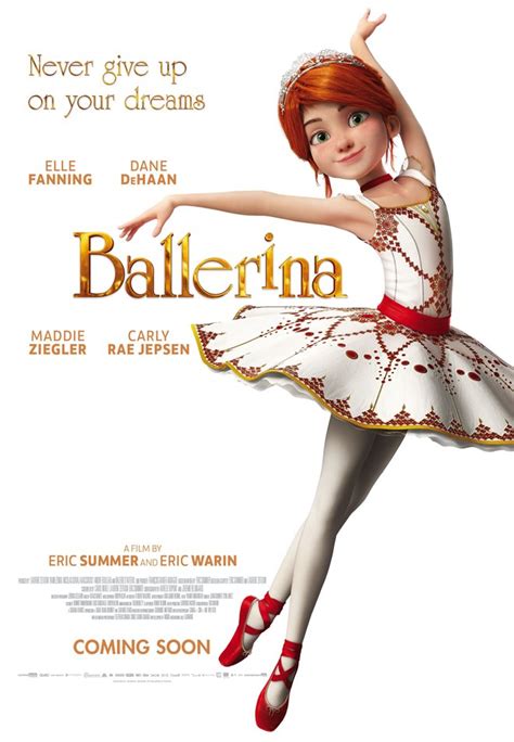 Ballerina (Leap!) movie large poster.