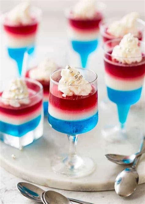 Super Easy Patriotic 4th of July Layered Jello - Spend With Pennies