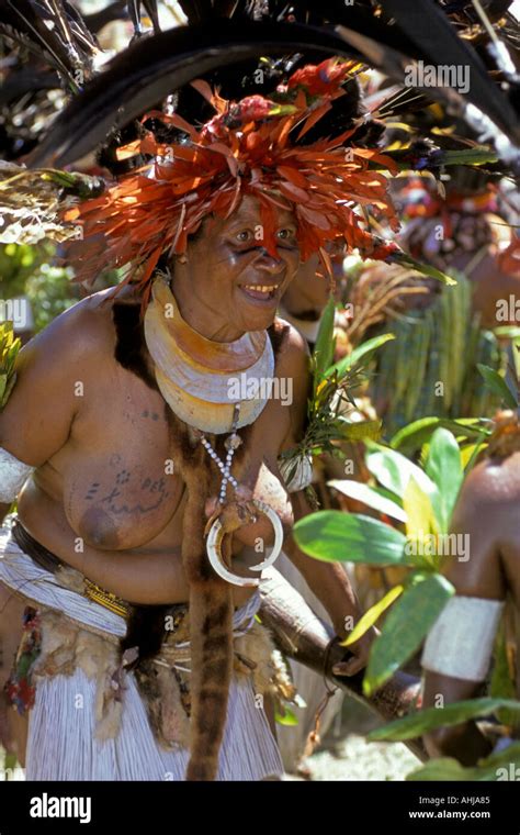 Papua New Guinea, Western Highlands Province, Mt. Hagen Cultural Show ...