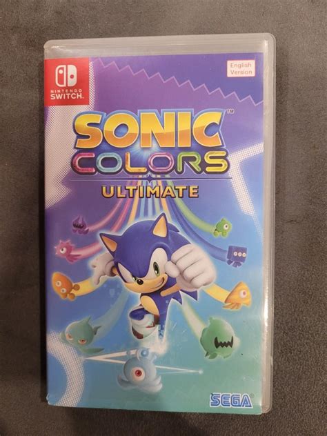 Sonic colors ultimate Nintendo switch game, Video Game, Game di Carousell