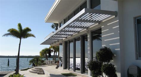 Aluminum Louvered Sunshade – an Architectural Beauty