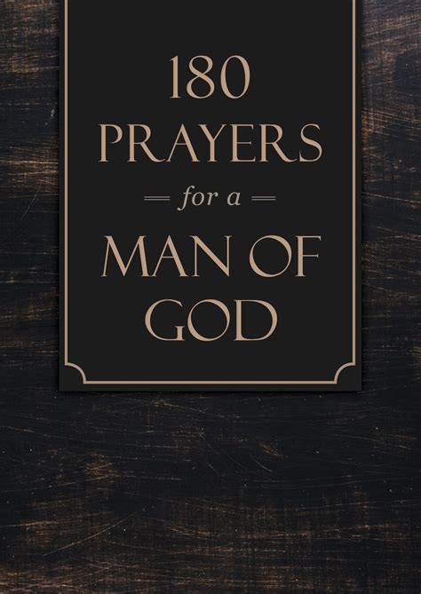 180 Prayers For A Man Of God 9781683228738 | eBay