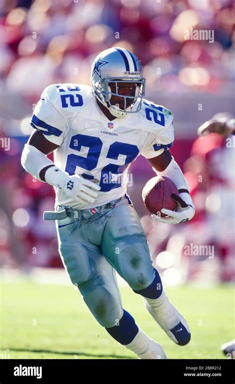 Emmitt Smith of the Dallas Cowboys Stock Photo - Alamy