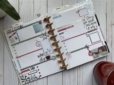 January Happy Planner Designs | Happy planner layout, Planner design ...