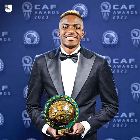 CAF AWARDS / BALLON D'OR AFRICAIN (M) 2023 : Le Nigérian Victor Oshimen ...