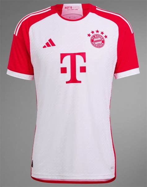 New Bayern Munich Home Jersey 2023-24 | White Adidas Kit to debut ...