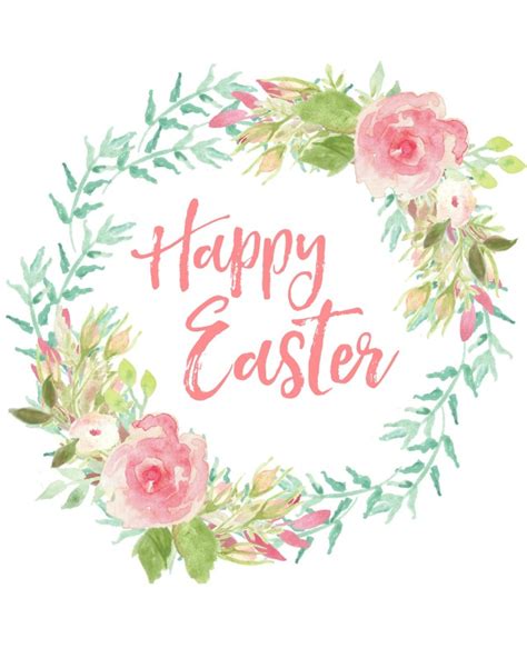 Happy Easter Sign Printable