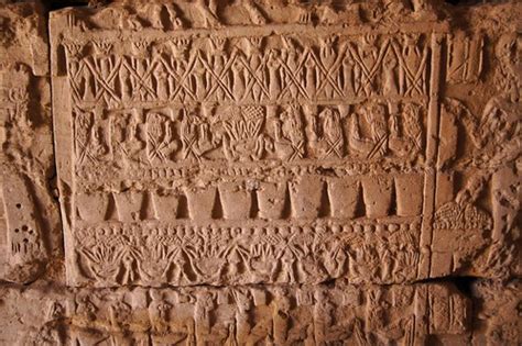 Meroe Pyramids - Wall relief inside the pyramids | These pyr… | Flickr