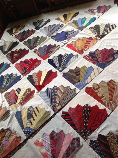 Silk Tie Quilt | Tie quilt, Panel quilt patterns, Quilts