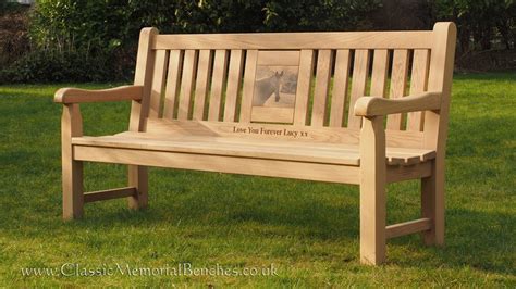 Pet Memorial Benches | Classic Memorial Benches