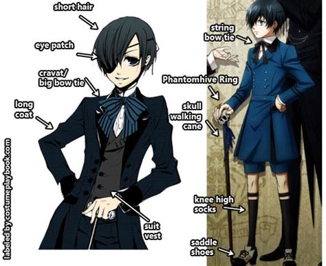 Ciel Phantomhive – Black Butler (Kuroshitsuji) Anime Costume | Costume Playbook - Cosplay ...