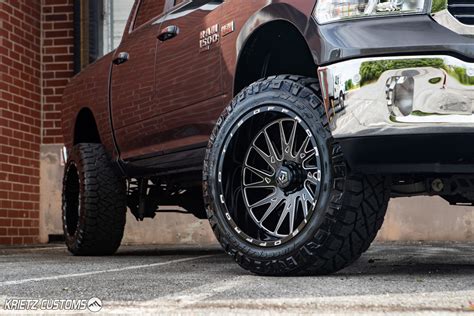 Lifted 2019 Ram 1500 Classic with 22×12 TIS 547BM Wheels and 6 Inch ...